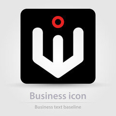 Originally designed vector  color business icon - 768792316