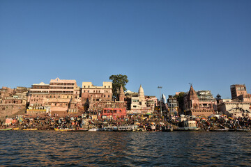 Cityscape of Varanasi, India