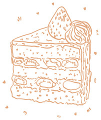 Ilustraton stamp food design icons decoration ice cream rice 