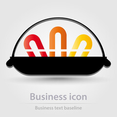 Originally designed vector  color business icon - 768793177