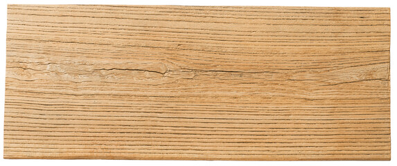 The texture of aged wooden plank, top view.