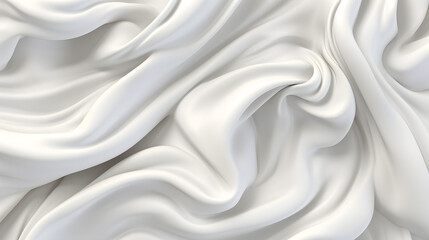 Digital white cream curve sculpture abstract graphic poster web page PPT background