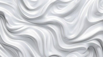 Digital white cream curve sculpture abstract graphic poster web page PPT background - obrazy, fototapety, plakaty