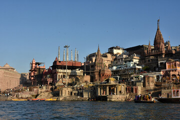 Cityscape of Varanasi, India