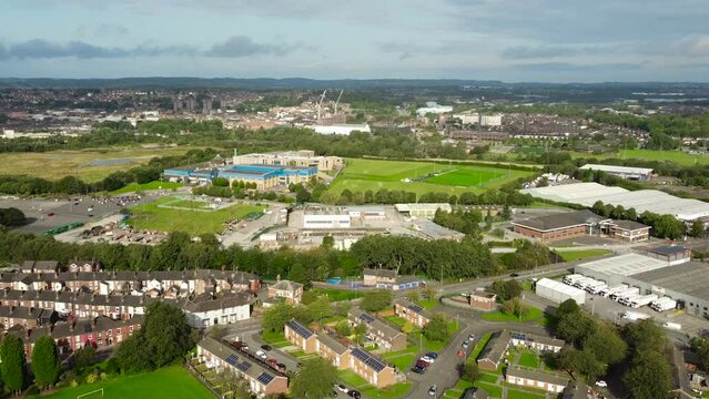 Stoke on Trent City Drone Footage