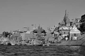 Cityscape of Varanasi, India