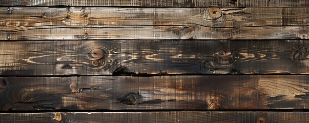Background with wooden planks. Template for banner background