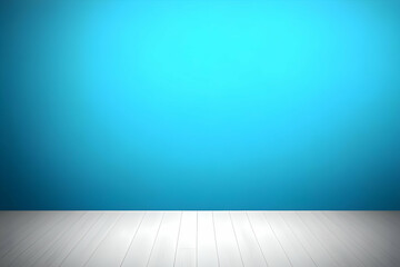 Blue empty product background 4k high quality