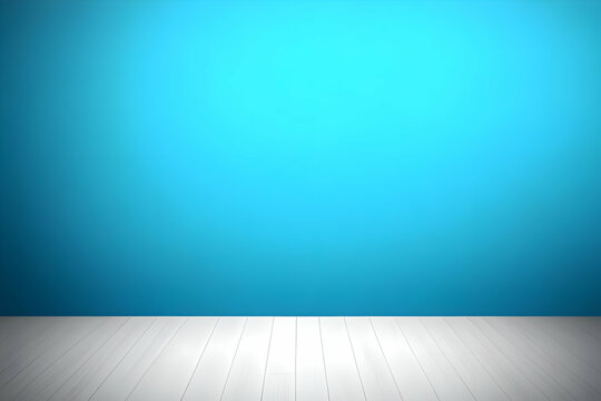 Blue empty product background 4k high quality