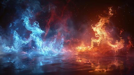 Elemental Alchemy: Harness the power of the elements to create elemental light shapes representing fire, water, earth, and air.