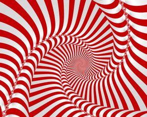 Spiral Time Red