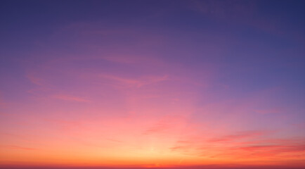 Beautiful dramatic scenic after sunset sky background after sunset - Powered by Adobe