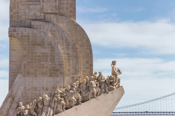 Padrao dos descobrimentos (The monument of the discoveries) in Lisbon, Portugal - 768811582