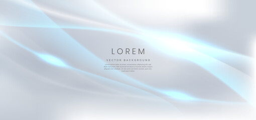 Gradient blurred background. blue and white gradient You can use for ad, poster, template, business presentation.