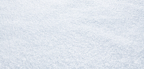 Pure snow background. Winter texture. Soft focus.