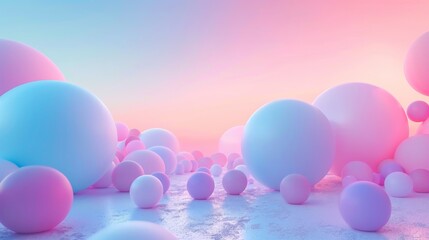 pastel gradient background with subtle animation, featuring a gentle color pulse effect that transitions smoothly between soft lavender and baby blue.
