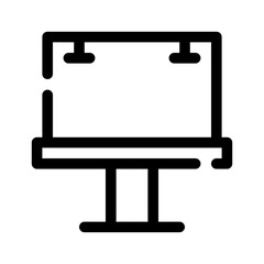 Advertisement line icon