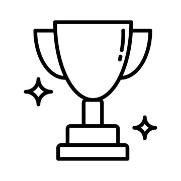 Trophy Icon Element For Design