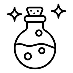 Potion Icon Element For Design