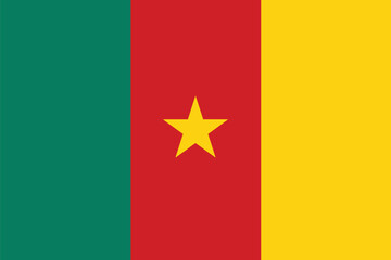 National Flag of Cameroon, Cameroon sign, Cameroon Flag