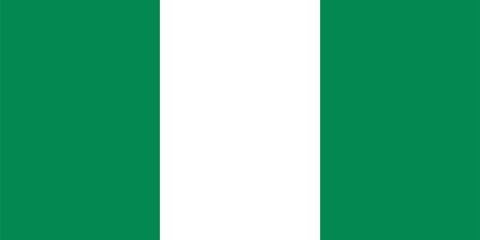 National Flag of Nigeria, Nigeria sign, Nigeria Flag - obrazy, fototapety, plakaty