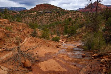 Water on the Red Rocks Sloop