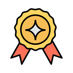 Medal Icon Element For Design