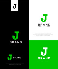 J Letter Logo Icon Brand Identity, J Letter Sign Symbol Template 