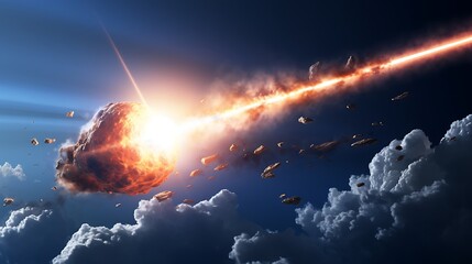 Asteroid, meteorite impact