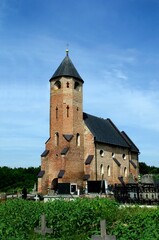 Fototapeta na wymiar Historic church, built in the 12th and 13th centuries