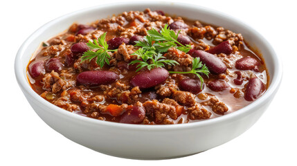 Beef Chili on Transparent Background PNG