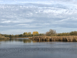 Old gravel pit in Jarmen, Germany