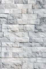 Gray and white stone brick wall texture background