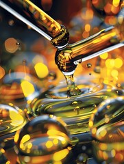 Synthetic Lubricant Composition and Properties Showcasing Superiority Over Mineral Oils - obrazy, fototapety, plakaty