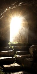 Stone Chamber at Sunrise: A Representation of Resurrection and Renewal - A Conceptual Background for Easter Celebrations