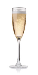 Flute glass of champagne