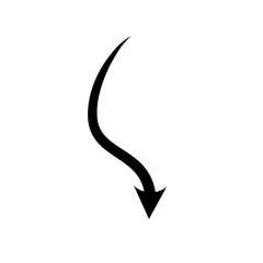 Curved Arrow