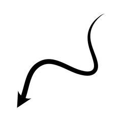 Curved Arrow