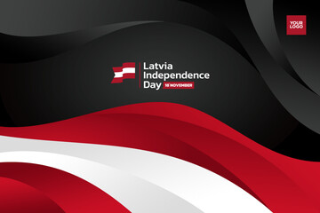 Latvia flag background, 18th of november latvia independence day. - obrazy, fototapety, plakaty