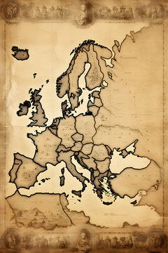 Centuries Unfolding: A Pictorial Parchment of European History
