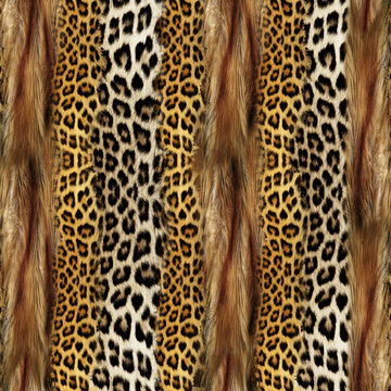 leopard  skin background for design