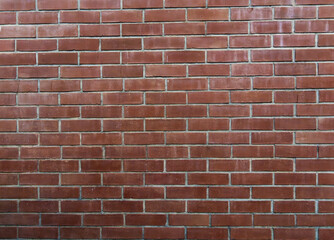 Red color brick wall for k background