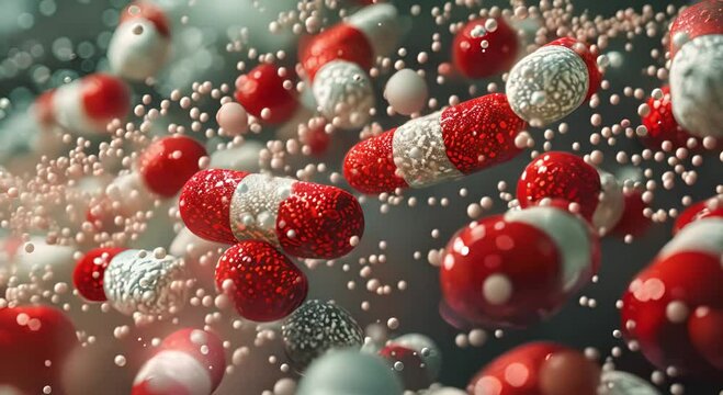 Antibiotics in the body 