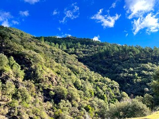 Thines - Malarce Sur La Thines - Frankreich - Sunrise -France - Sunset - Natur - Fluss - River - Bach &ndash; Auvergne-Rh&ocirc;ne-Alpes - Sky