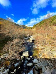 Thines - Malarce Sur La Thines - Frankreich - Sunrise -France - Sunset - Natur - Fluss - River - Bach – Auvergne-Rhône-Alpes - Sky