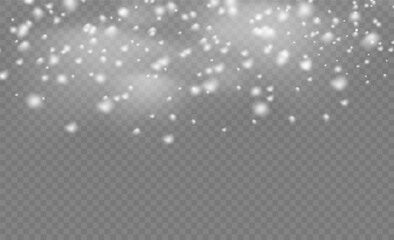 Snow and wind on a transparent background. White gradient decorative element.vector illustration. winter and snow with foggy. wind and fog.