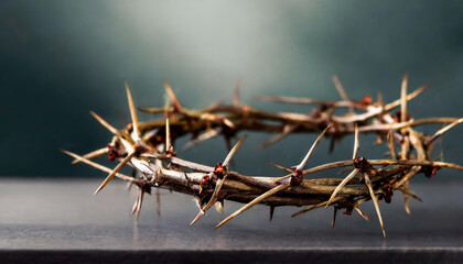 Fototapeta premium Close-up of crown of Thorns.
