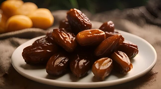 Succulent Dates and Soft-Focused Apricots