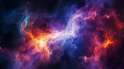 Colorful smoke abstract background