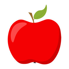 Apple. Apple icon. Vector illustration